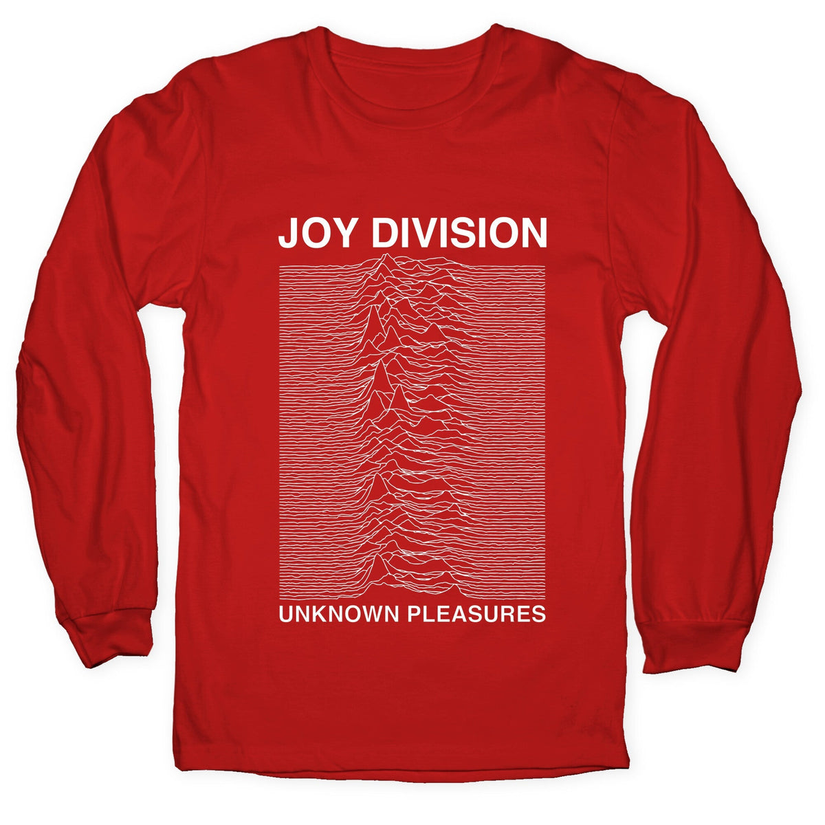 Joy Division Unknown Pleasures Longsleeve Tee Unisex