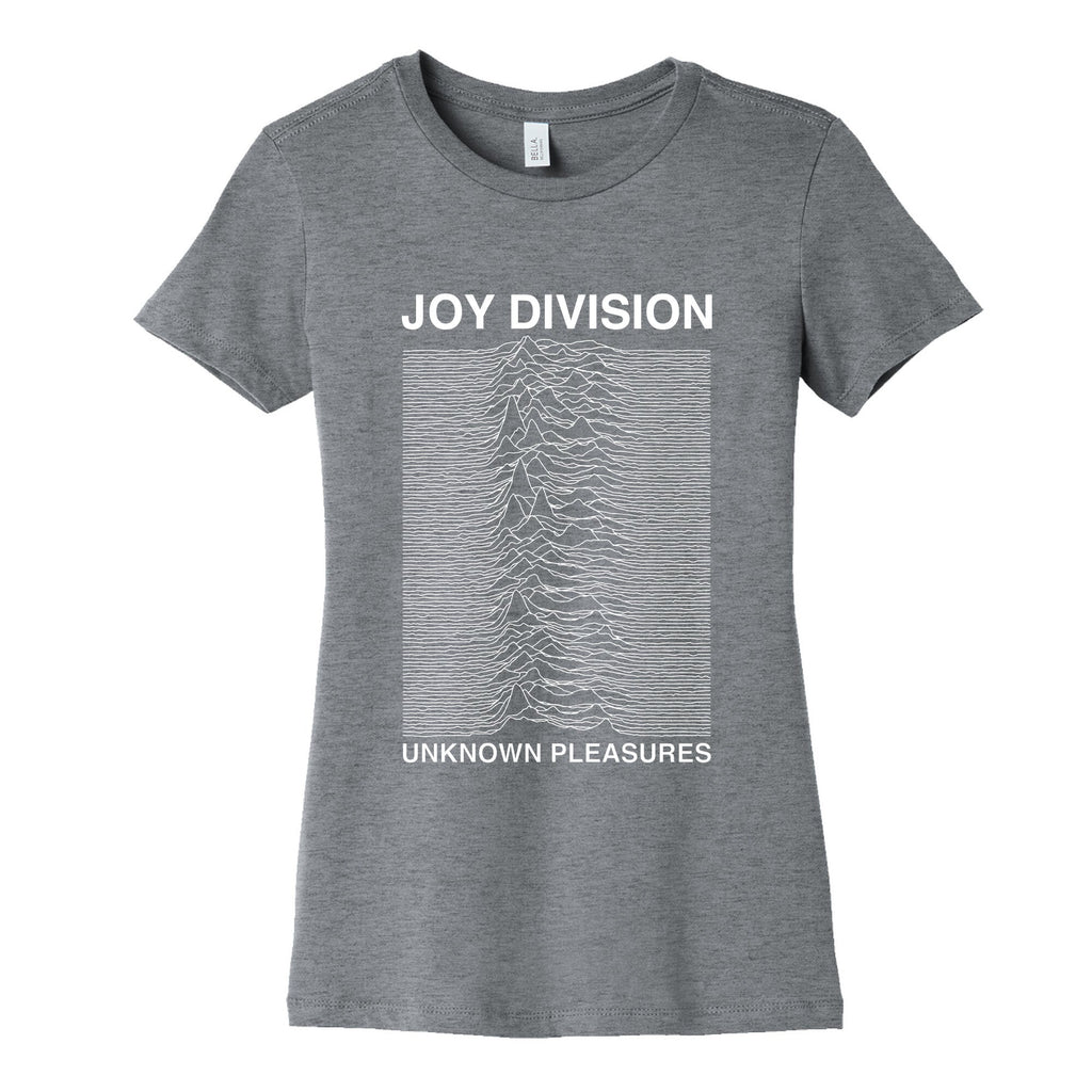 Joy Division Unknown Pleasures Womens Cotton Tee Unisex