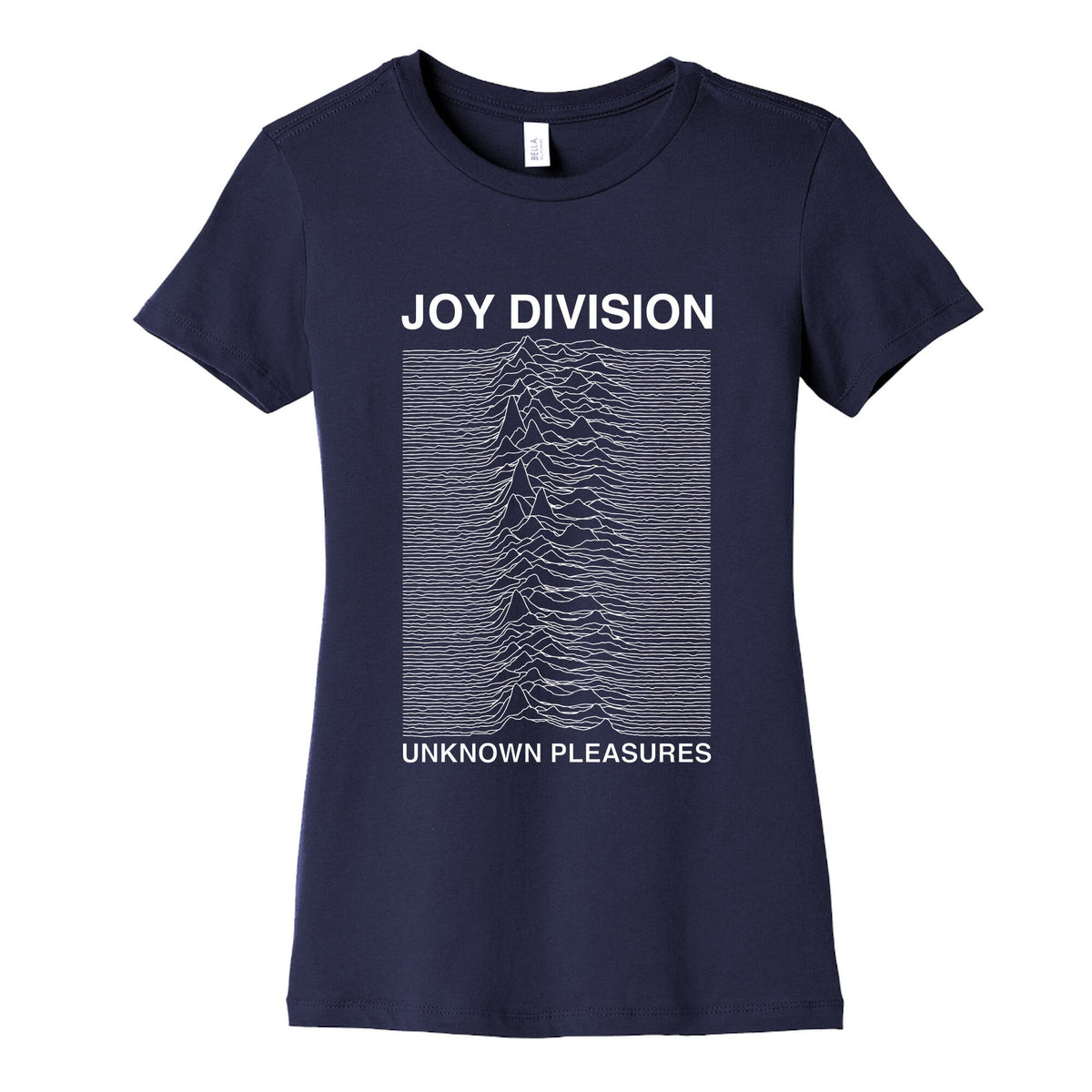 Joy Division Unknown Pleasures Womens Cotton Tee Unisex