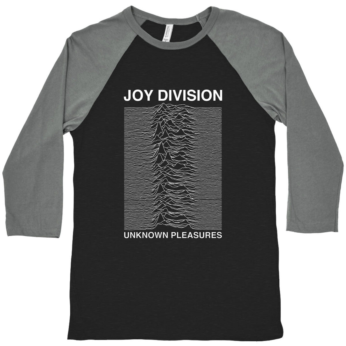 Joy Division Unknown Pleasures Baseball Tee Unisex