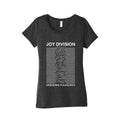 Joy Division Unknown Pleasures Womens Triblend Tee Unisex