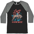 Kelsea Ballerini Love Is A Cowboy Baseball Tee Unisex