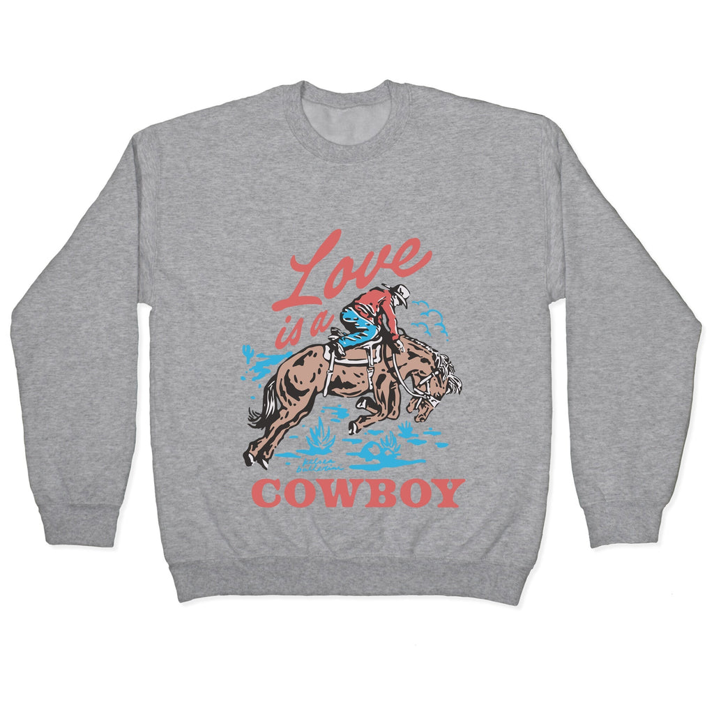 Kelsea Ballerini Love Is A Cowboy Crewneck Unisex
