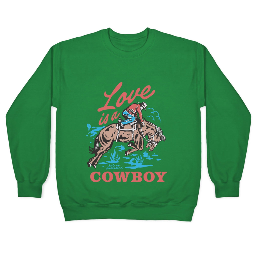 Kelsea Ballerini Love Is A Cowboy Crewneck Unisex