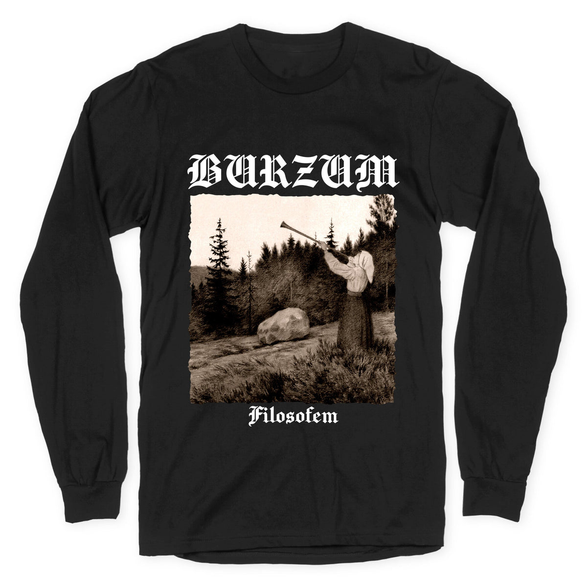 Burzum Filosofem Longsleeve Tee Unisex