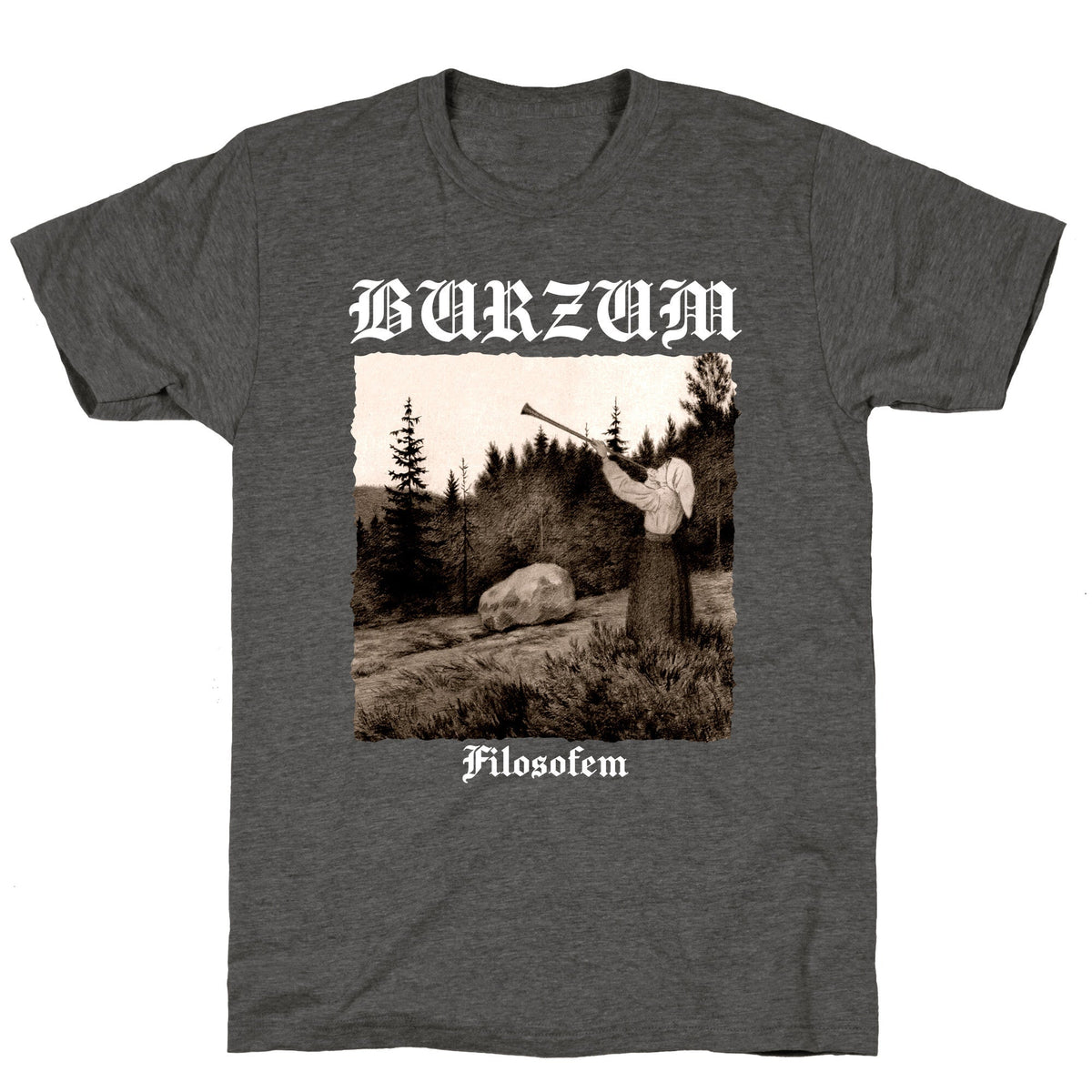 Burzum Filosofem Unisex Triblend Tee Unisex
