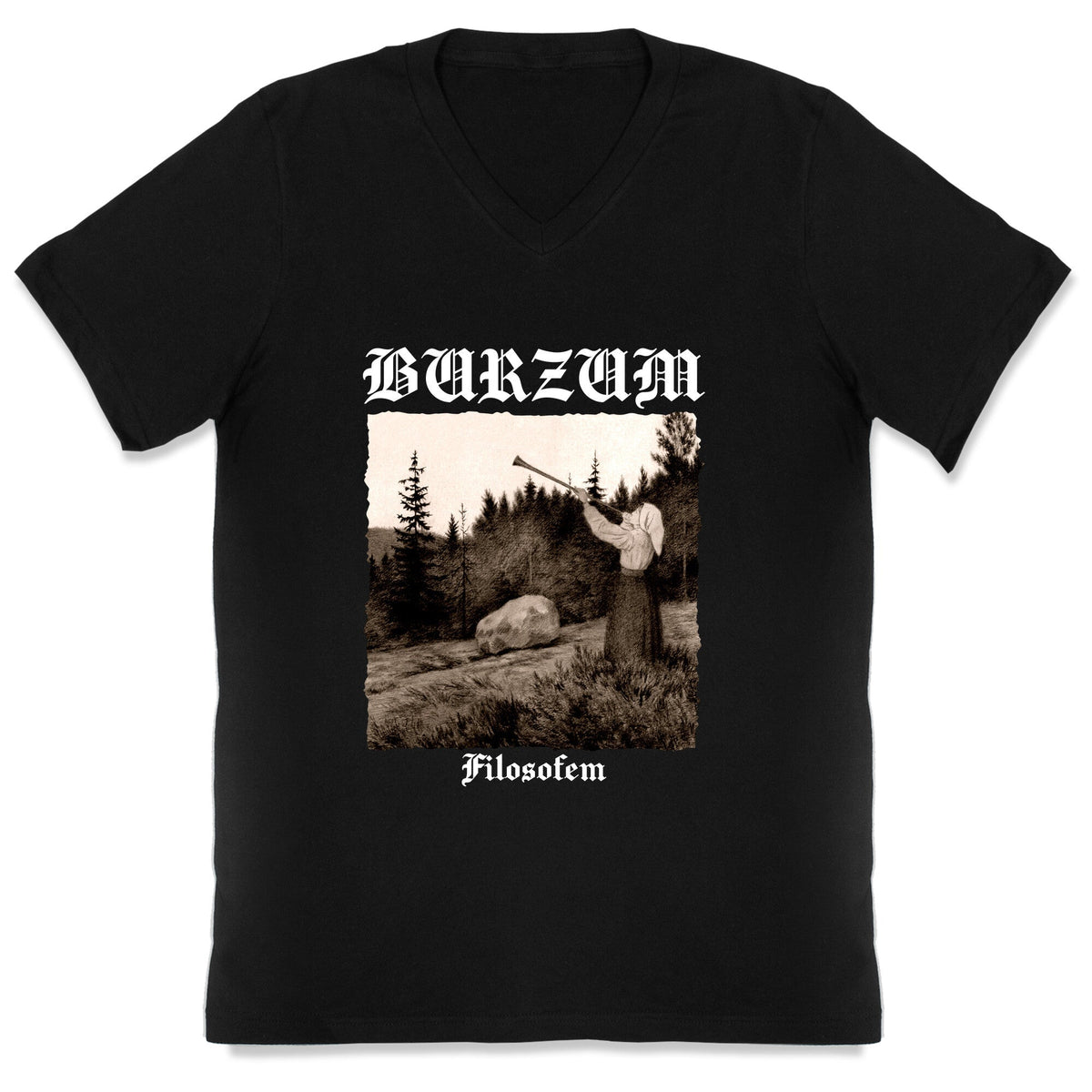 Burzum Filosofem V-Neck Unisex