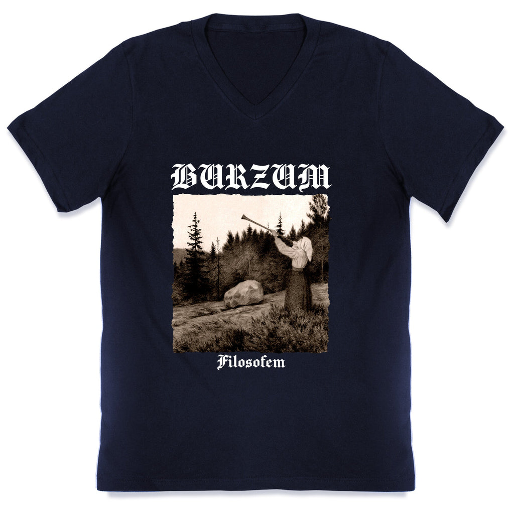 Burzum Filosofem V-Neck Unisex