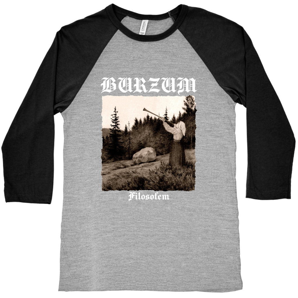 Burzum Filosofem Baseball Tee Unisex