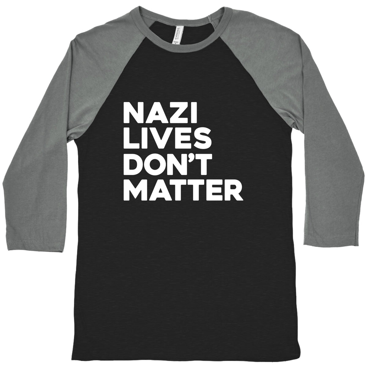 Nazi Lives Dont Matter Baseball Tee Unisex