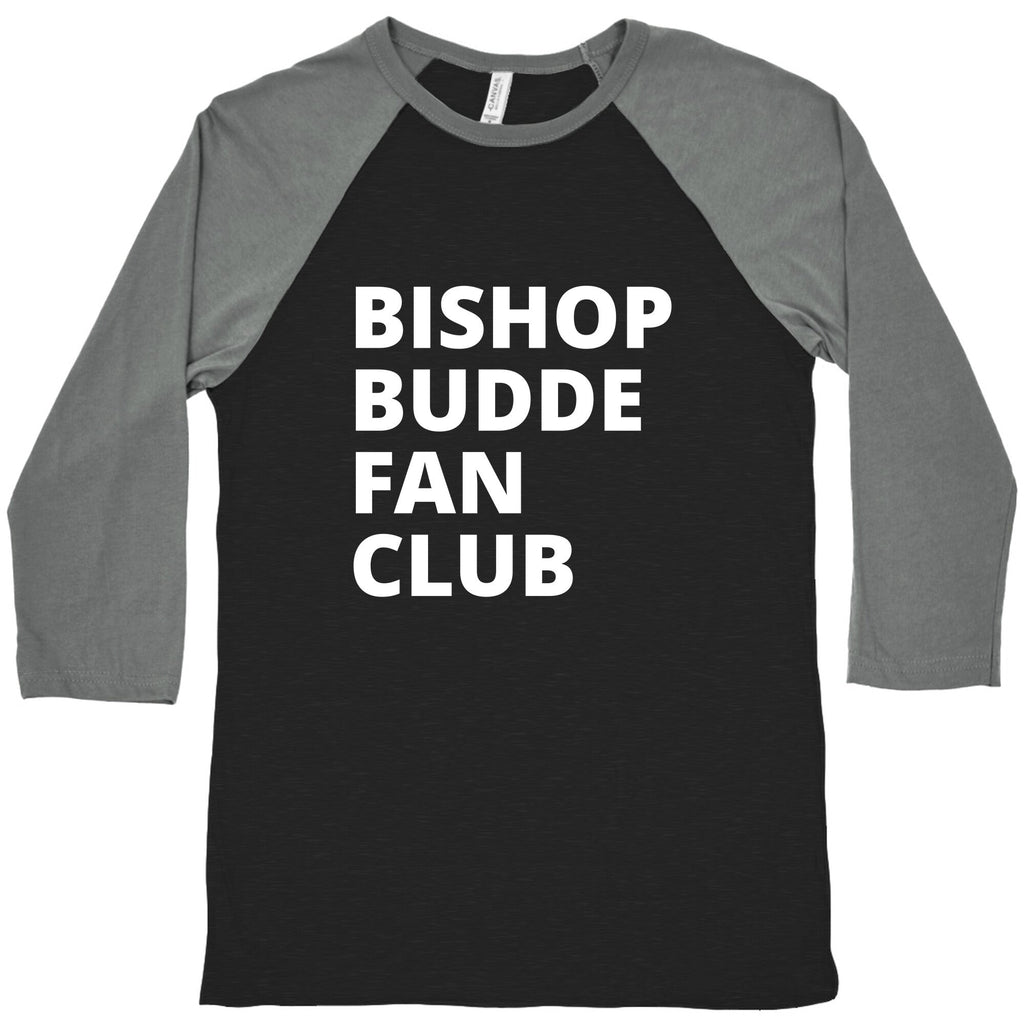 Bishop Budde Fan Club Baseball Tee Unisex