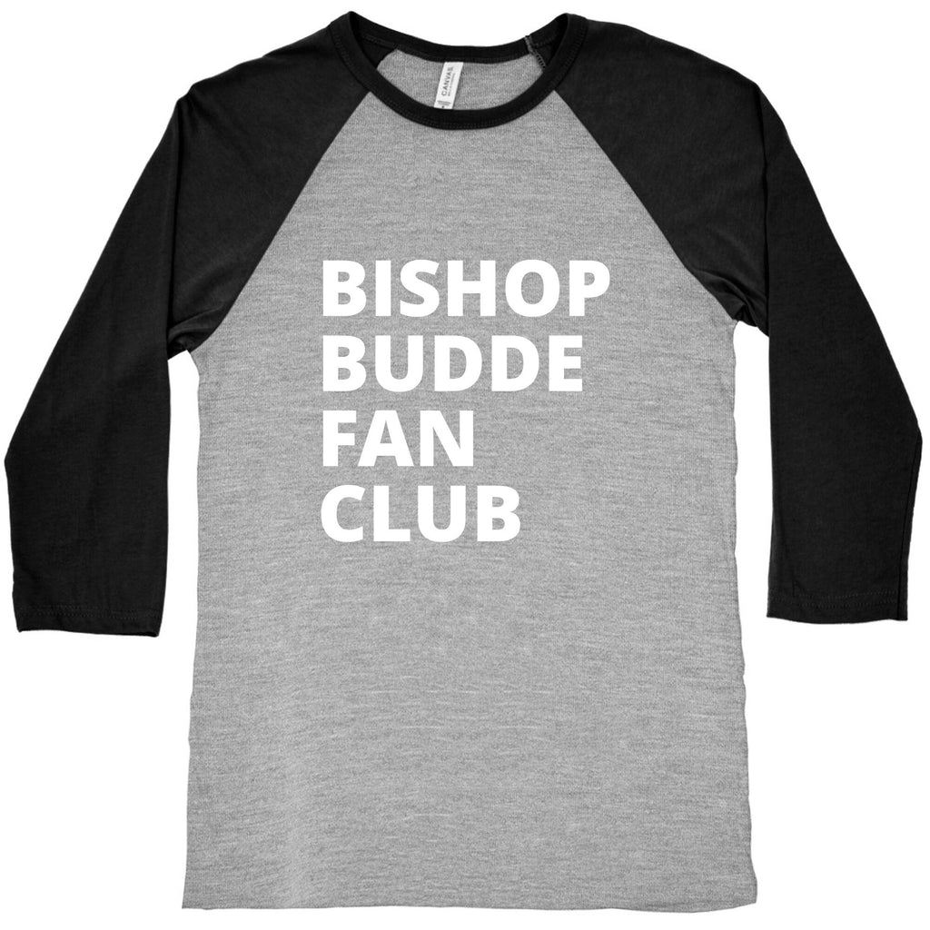 Bishop Budde Fan Club Baseball Tee Unisex