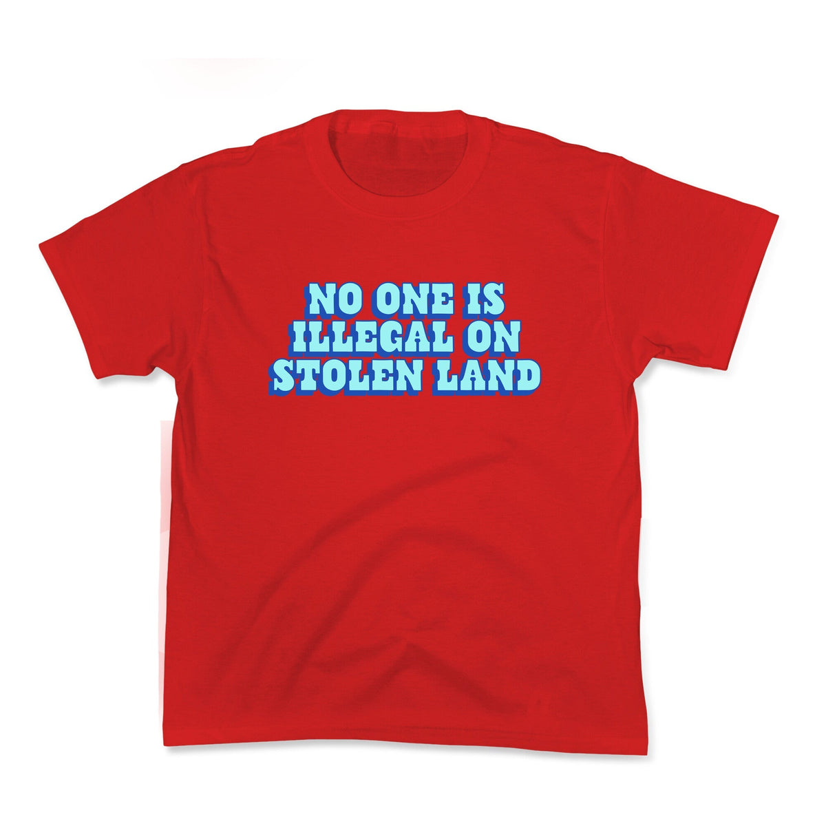 No One Is Illegal Kids Tee Unisex