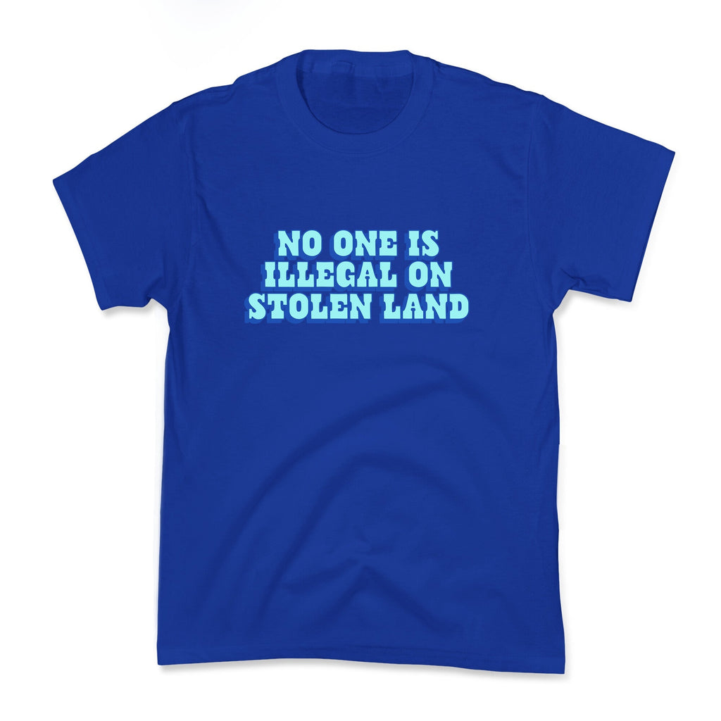 No One Is Illegal Kids Tee Unisex