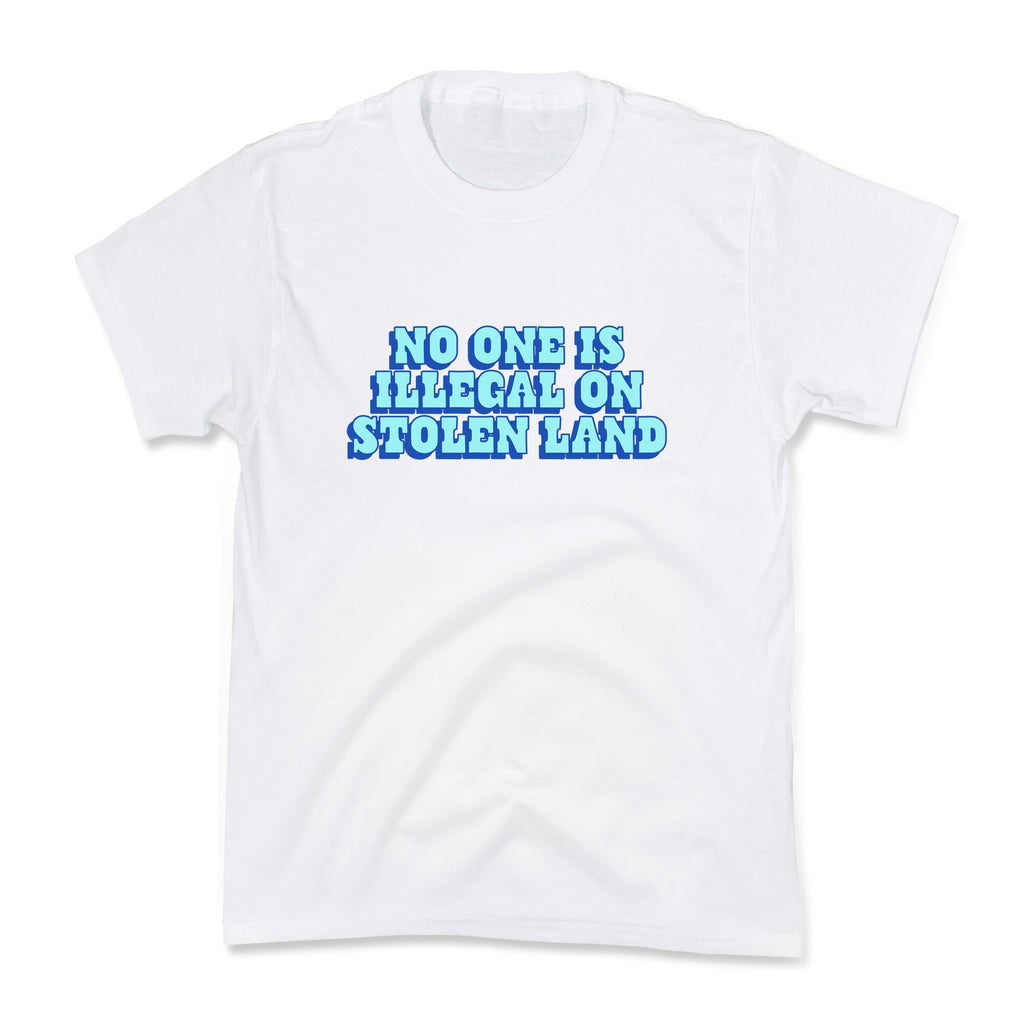 No One Is Illegal Kids Tee Unisex