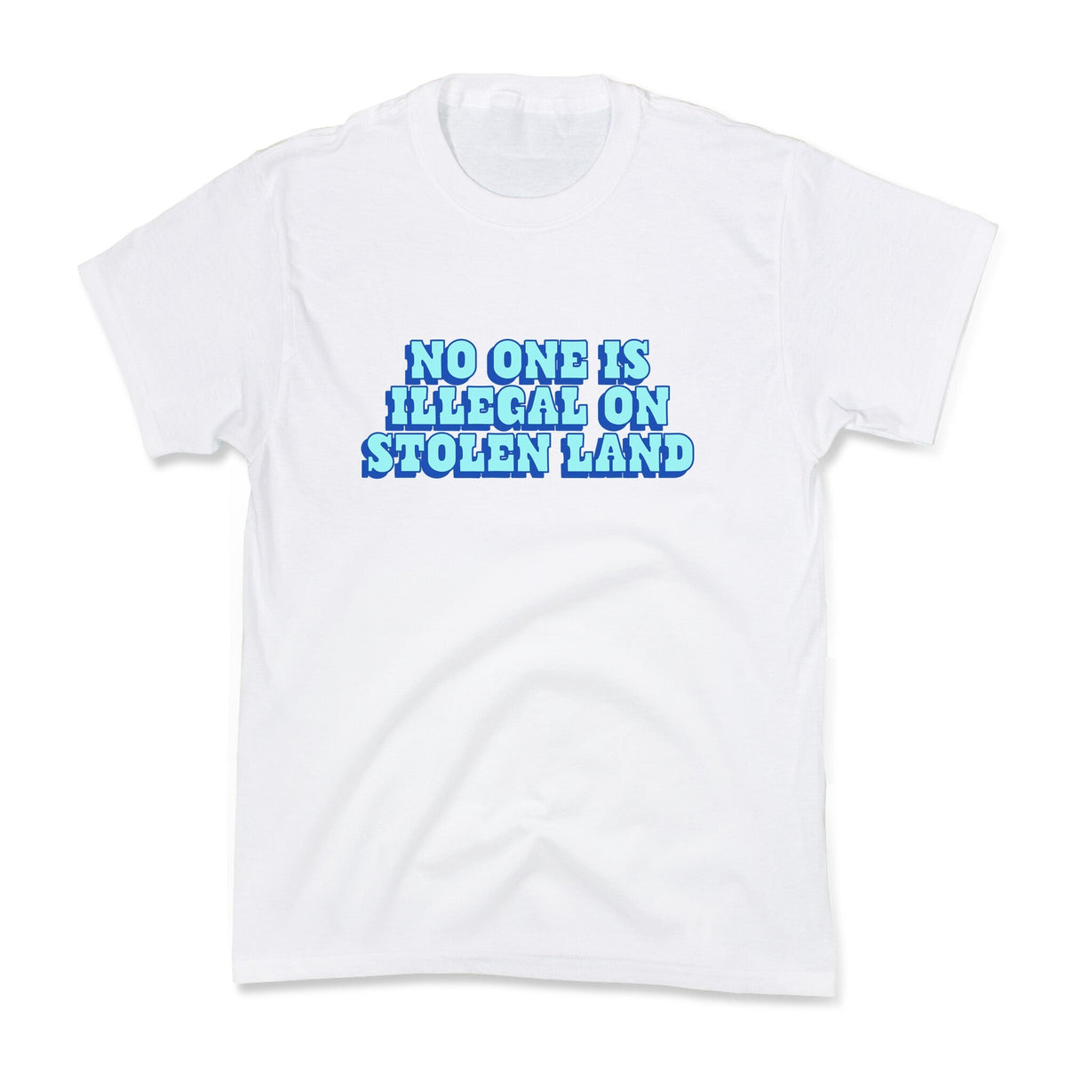 No One Is Illegal Kids Tee Unisex