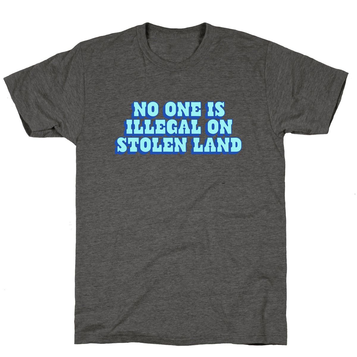 No One Is Illegal Unisex Triblend Tee Unisex