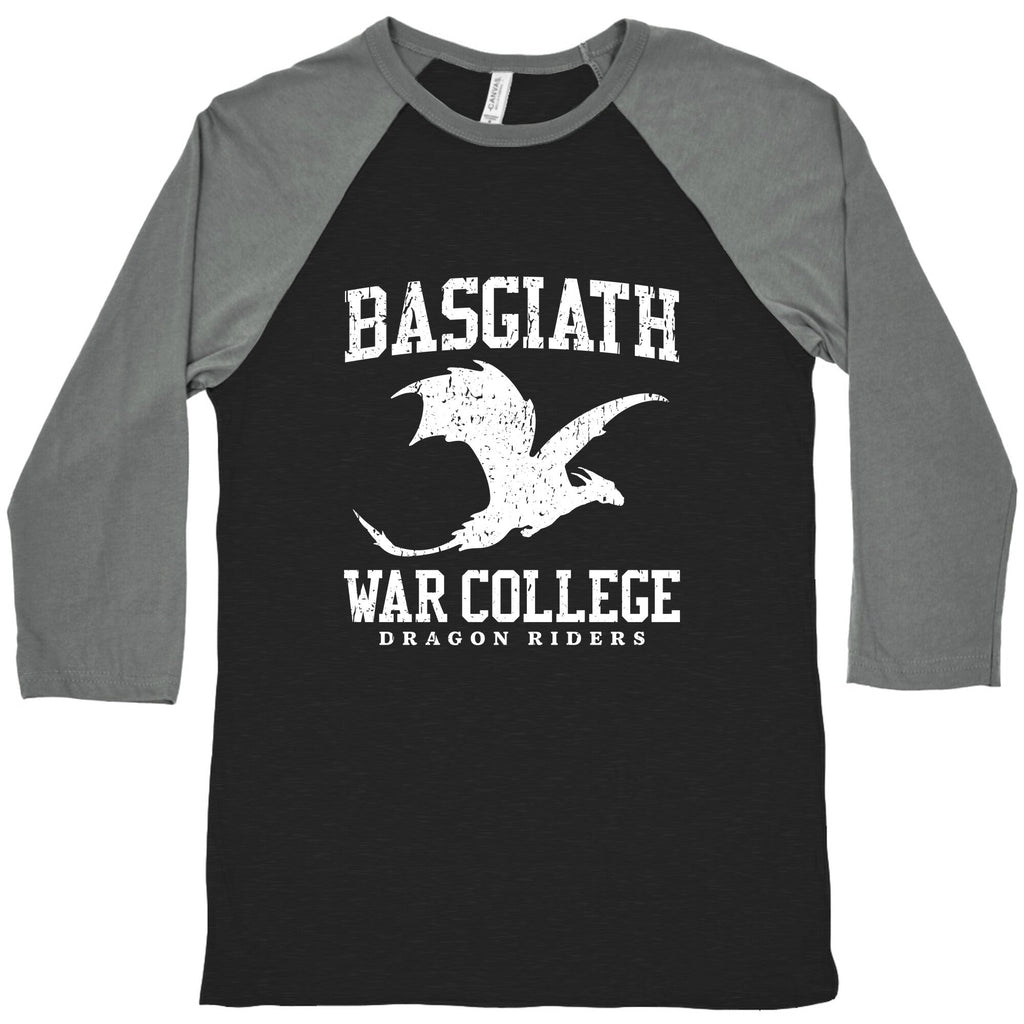 Basgiath War College Dragon Riders Baseball Tee Unisex