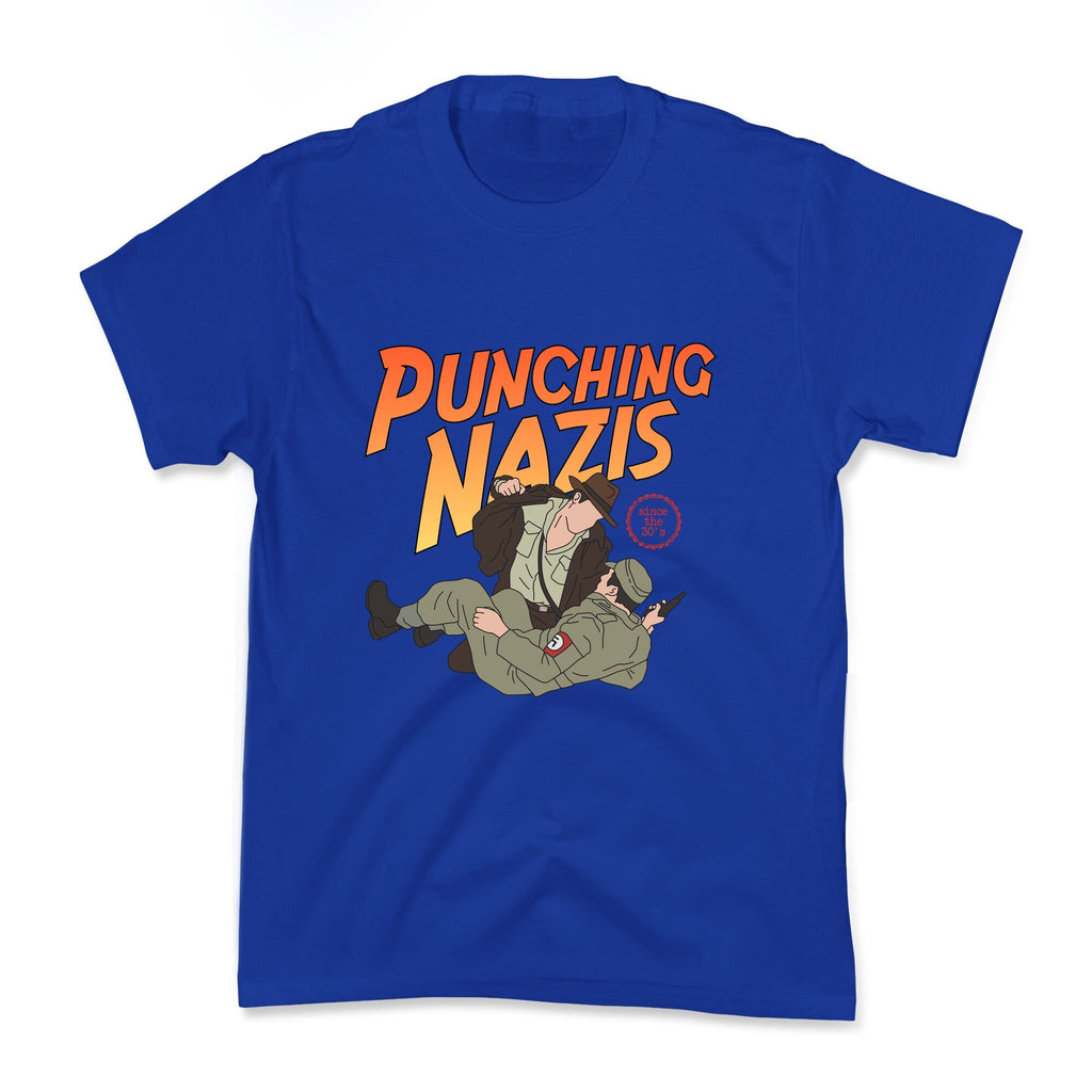 Punching Nazis Since 36 Kids Tee Unisex
