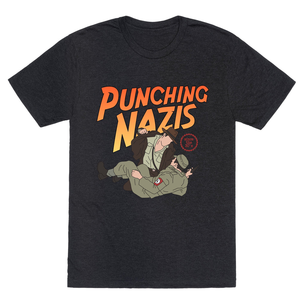 Punching Nazis Since 36 Unisex Triblend Tee Unisex