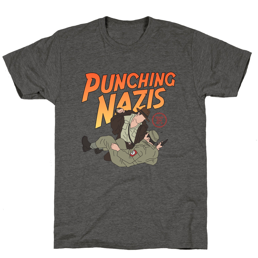 Punching Nazis Since 36 Unisex Triblend Tee Unisex