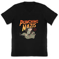 Punching Nazis Since 36 V-Neck Unisex
