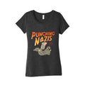 Punching Nazis Since 36 Womens Triblend Tee Unisex