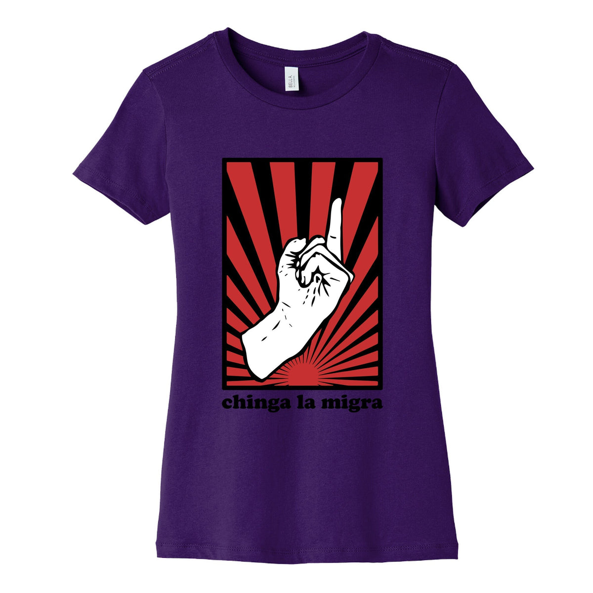 Chinga La Migra Womens Cotton Tee Unisex