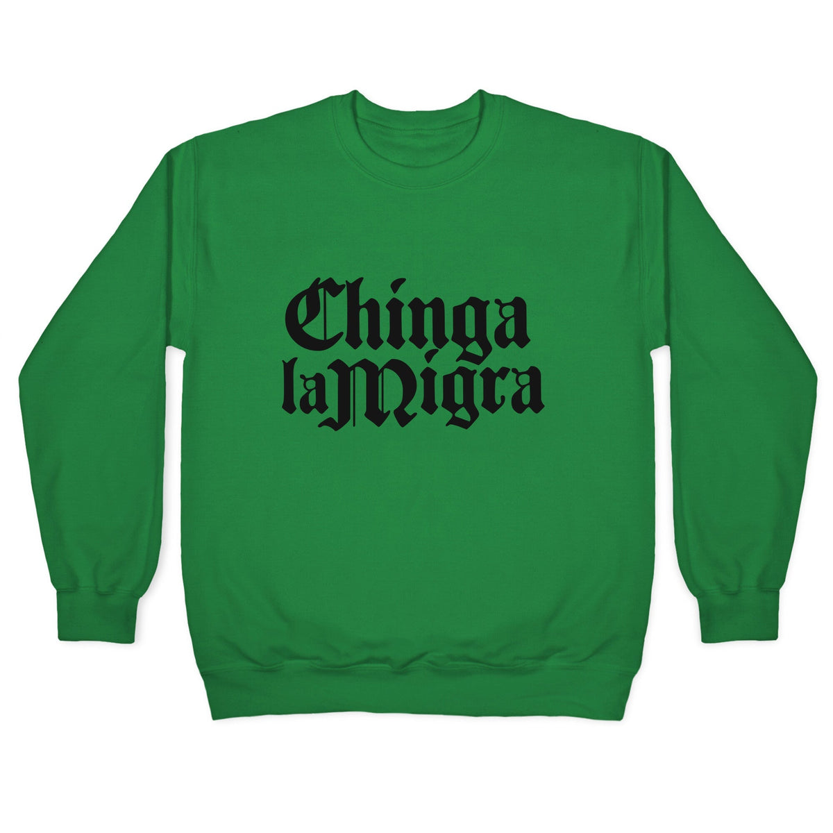 Chinga La Migra Fuck ICE Crewneck Unisex