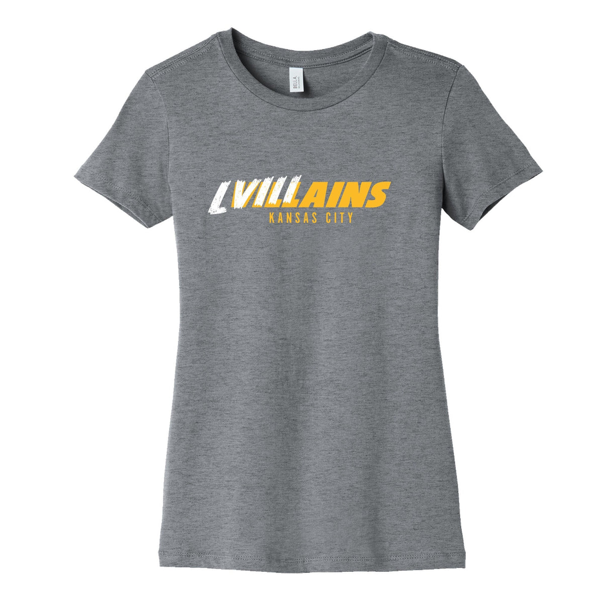 Kansas City Villains Womens Cotton Tee Unisex
