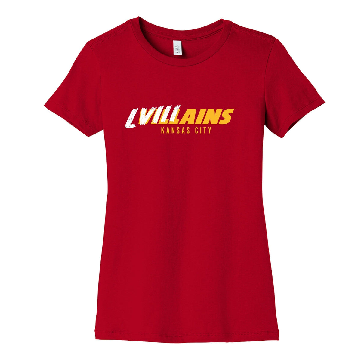 Kansas City Villains Womens Cotton Tee Unisex
