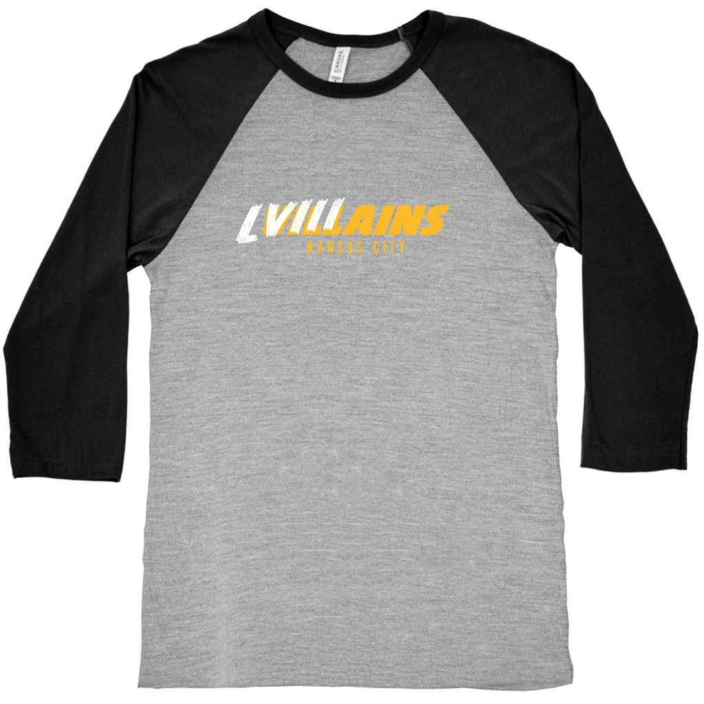 Kansas City Villains Baseball Tee Unisex