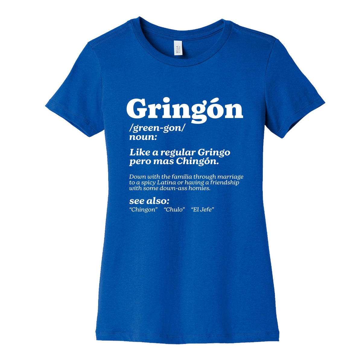 Gringon Womens Cotton Tee Unisex