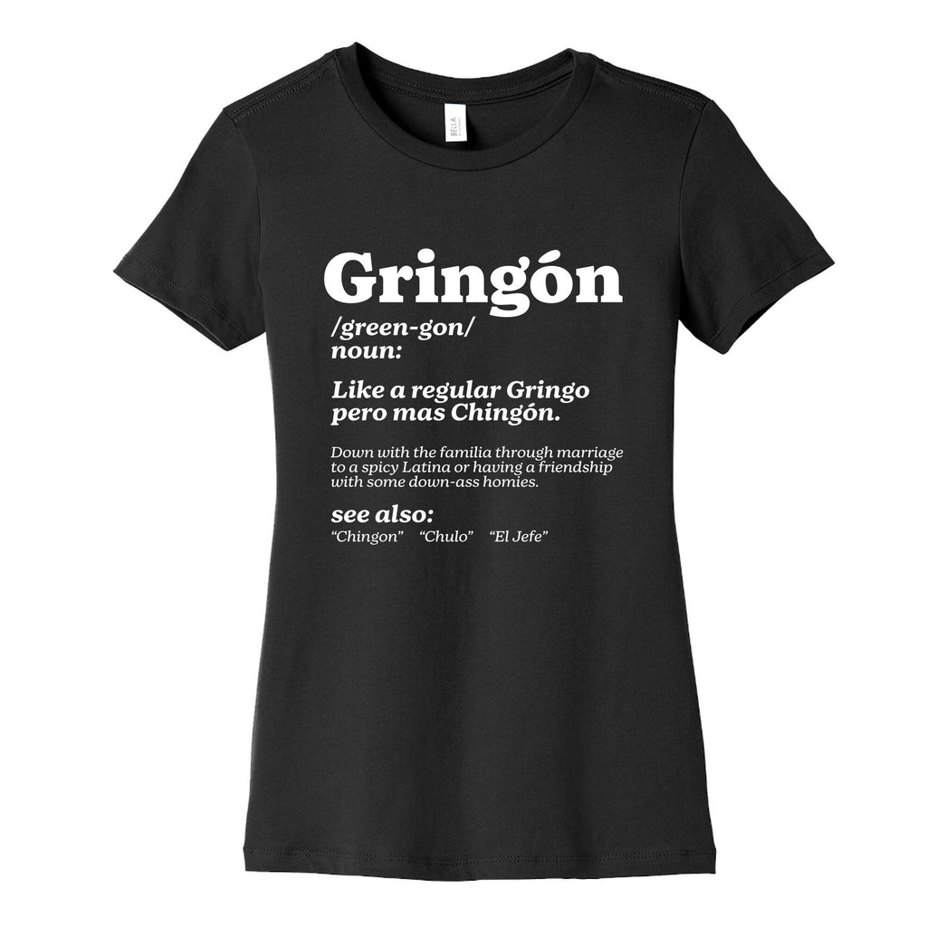 Gringon Womens Cotton Tee Unisex