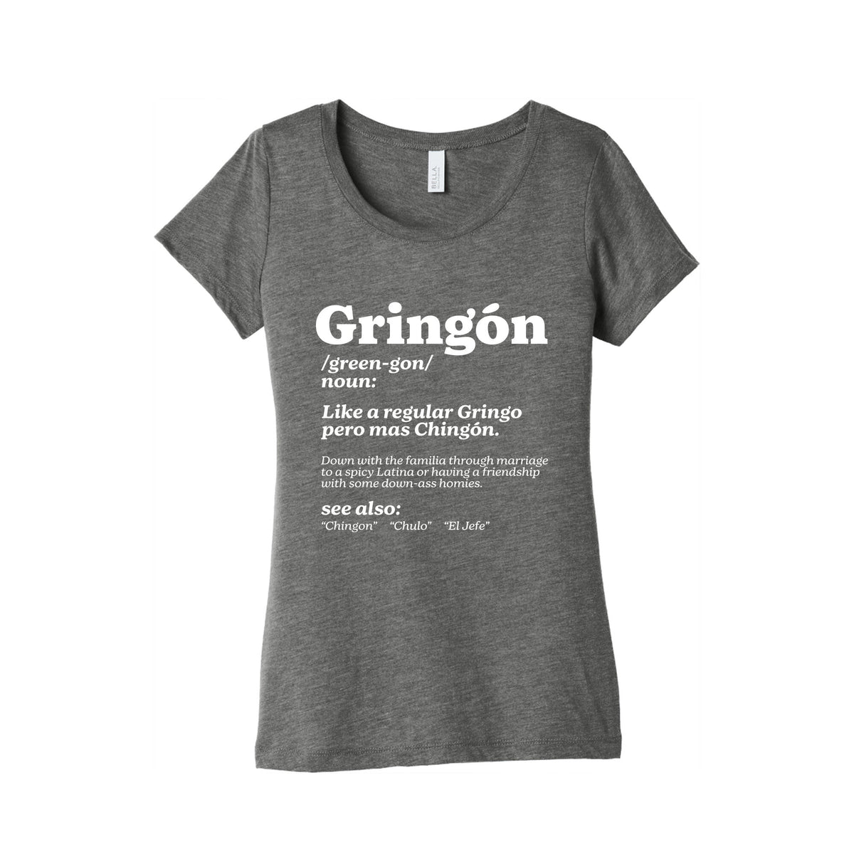 Gringon Womens Triblend Tee Unisex