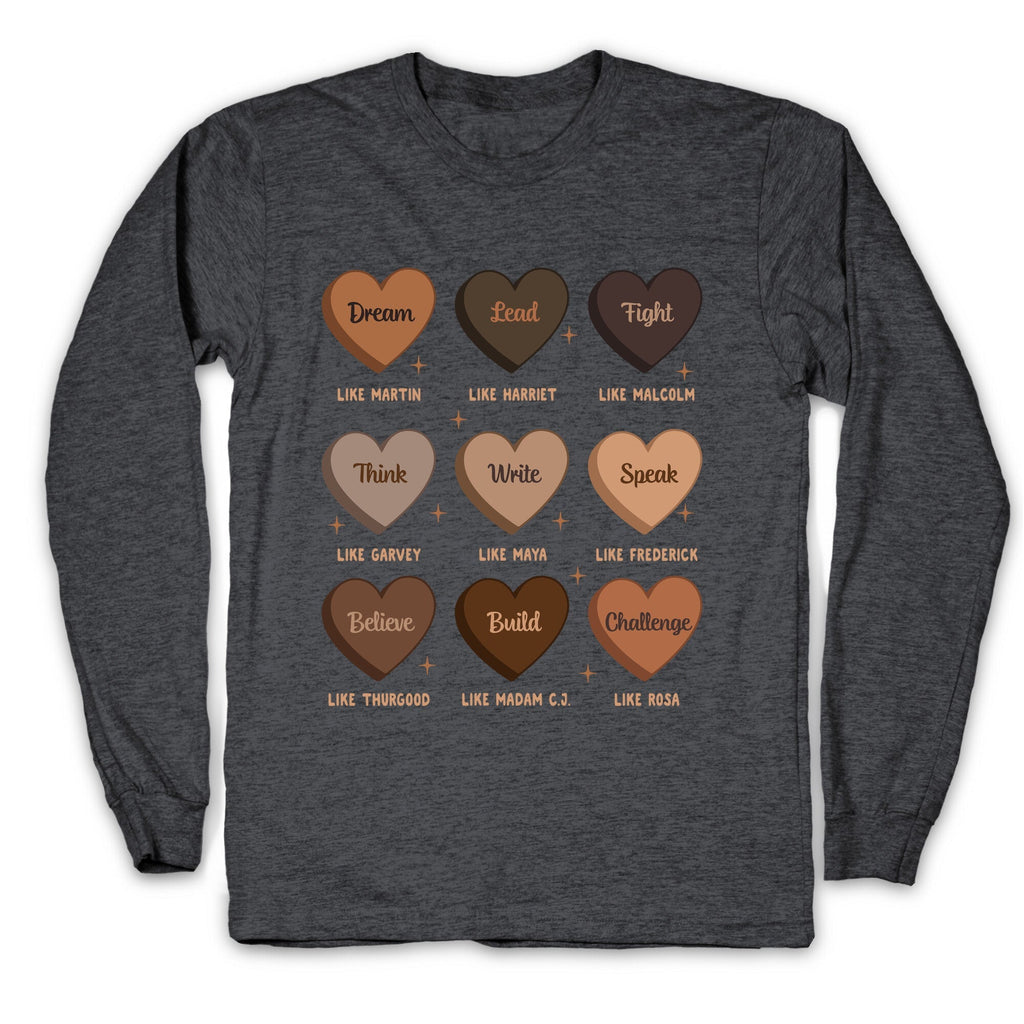 Celebrating Black History Leaders Longsleeve Tee Unisex