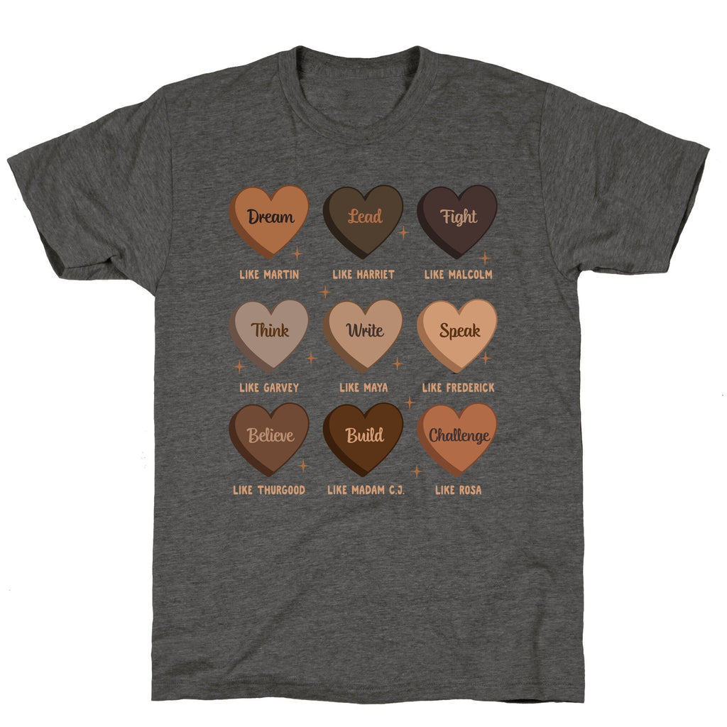 Celebrating Black History Leaders Unisex Triblend Tee Unisex