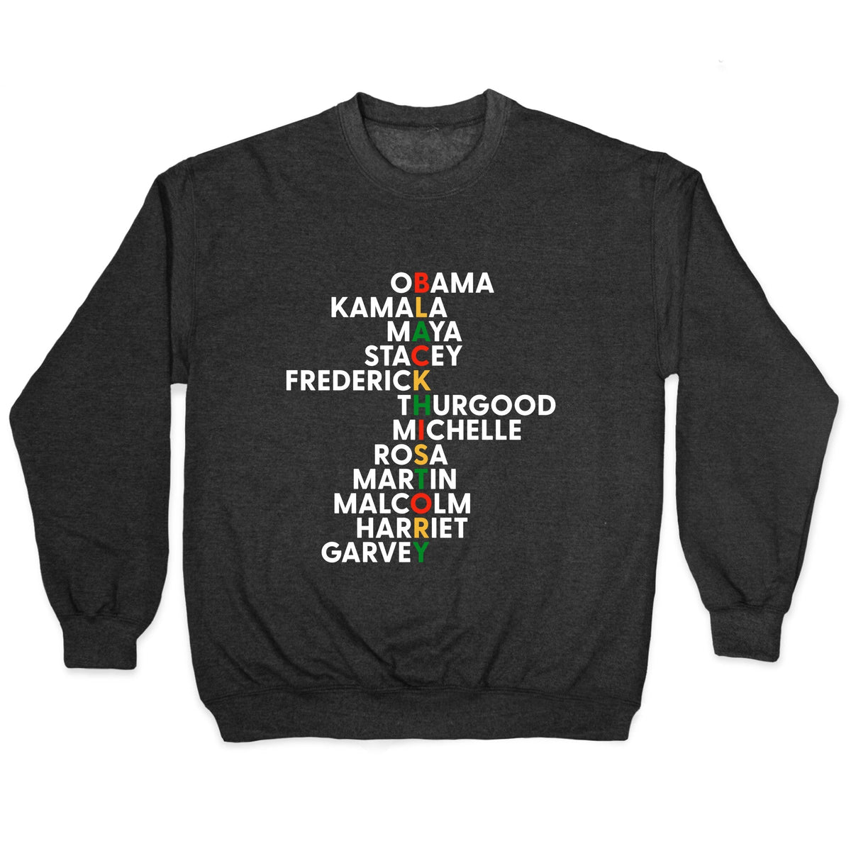 Black History Month Leaders Crewneck Unisex