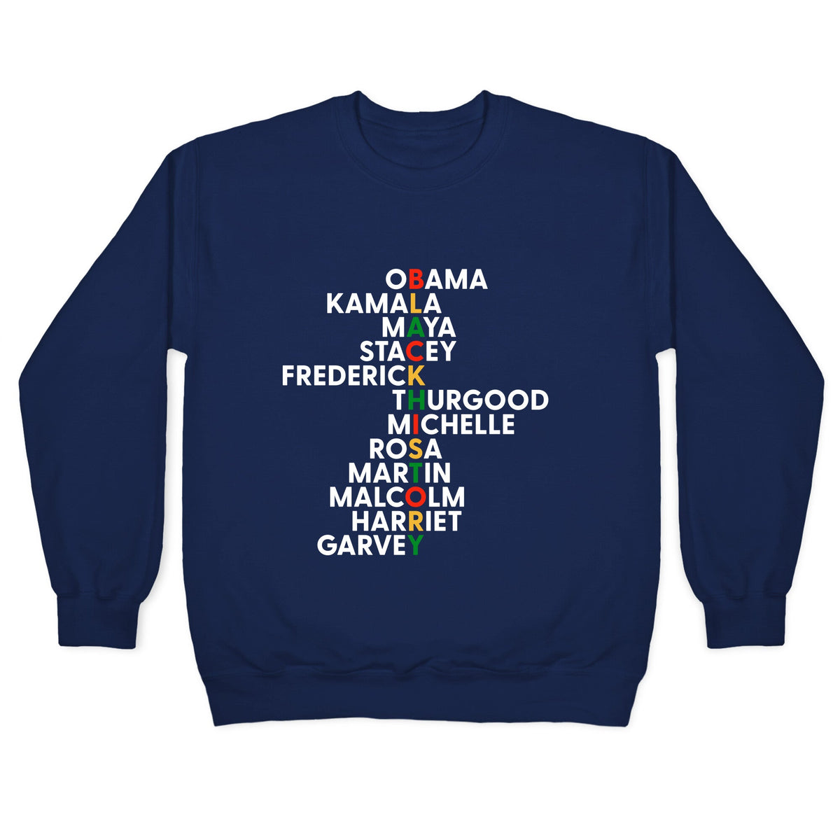 Black History Month Leaders Crewneck Unisex