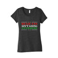 MAGA Mexicans Arent Going Anywhere Womens Triblend Tee Unisex