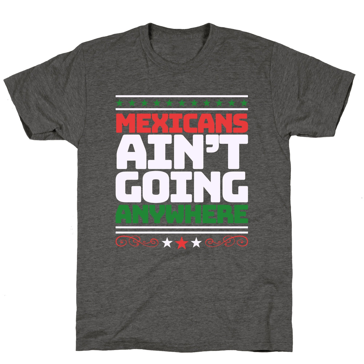 Mexicans Arent Going Anywhere MAGA Unisex Triblend Tee Unisex