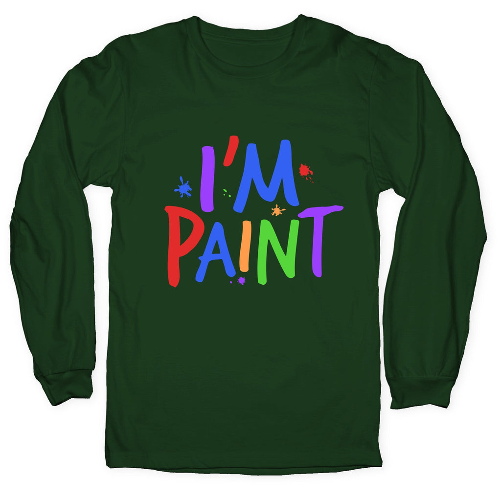 I Love To Finger Paint Couples 2 Longsleeve Tee Unisex