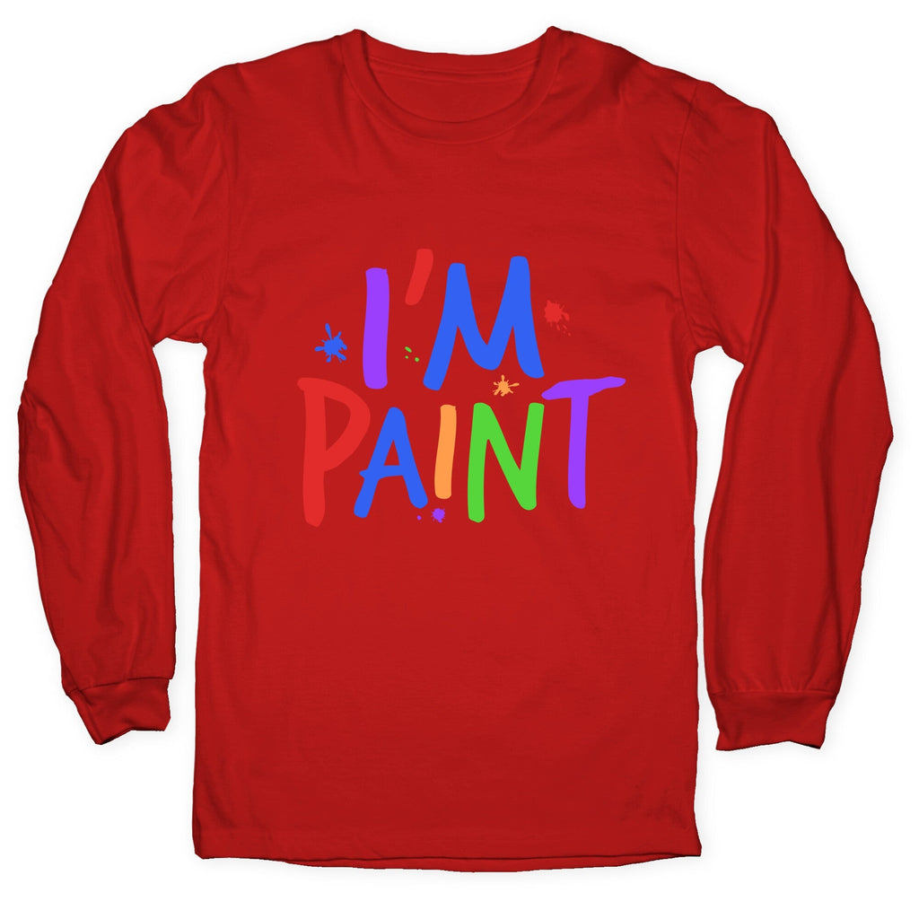 I Love To Finger Paint Couples 2 Longsleeve Tee Unisex