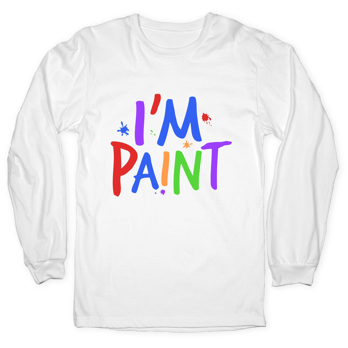 I Love To Finger Paint Couples 2 Longsleeve Tee Unisex