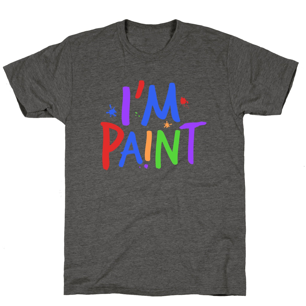 I Love To Finger Paint Couples 2 Unisex Triblend Tee Unisex