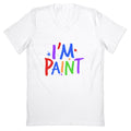 I Love To Finger Paint Couples 2 V-Neck Unisex