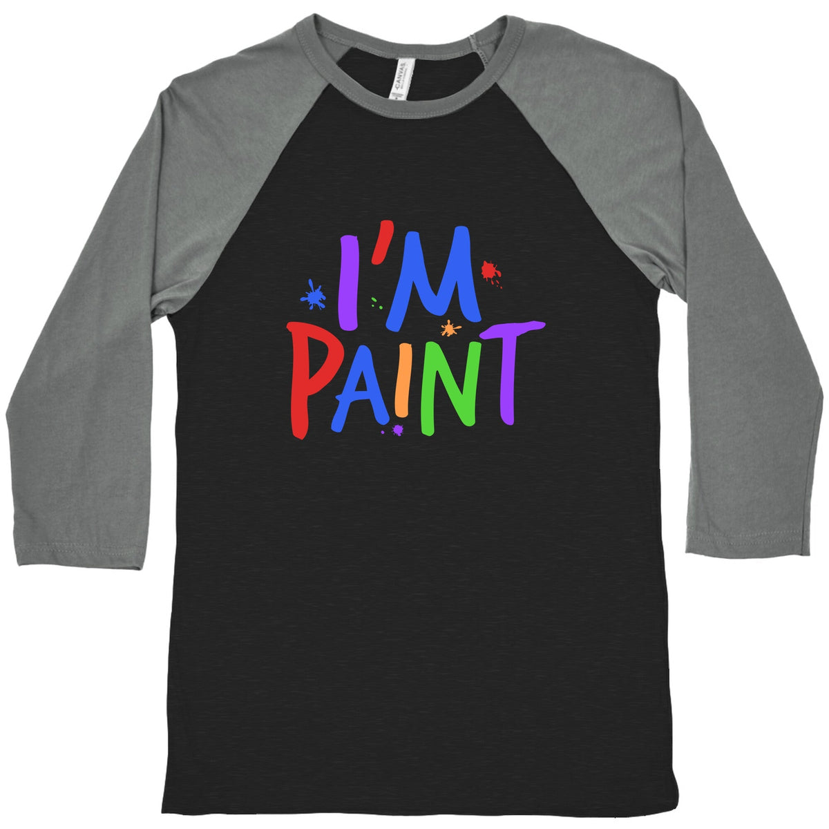 I Love To Finger Paint Couples 2 Baseball Tee Unisex