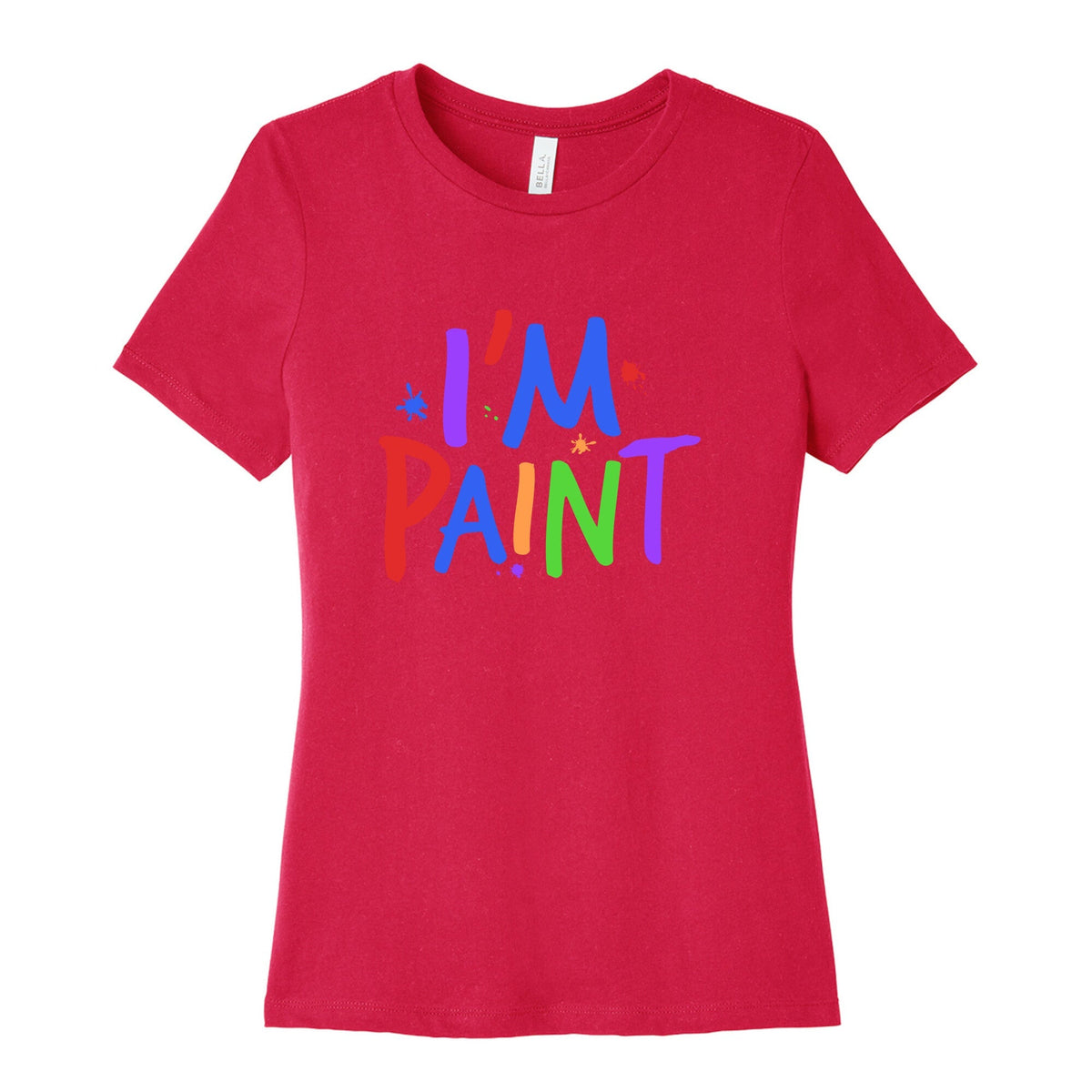 I Love To Finger Paint Couples 2 Womens Relaxed Fit Cotton Tee Unisex
