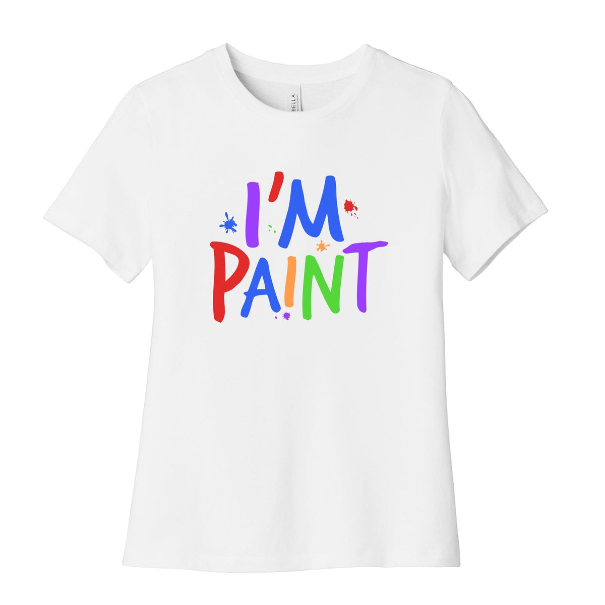 I Love To Finger Paint Couples 2 Womens Relaxed Fit Cotton Tee Unisex