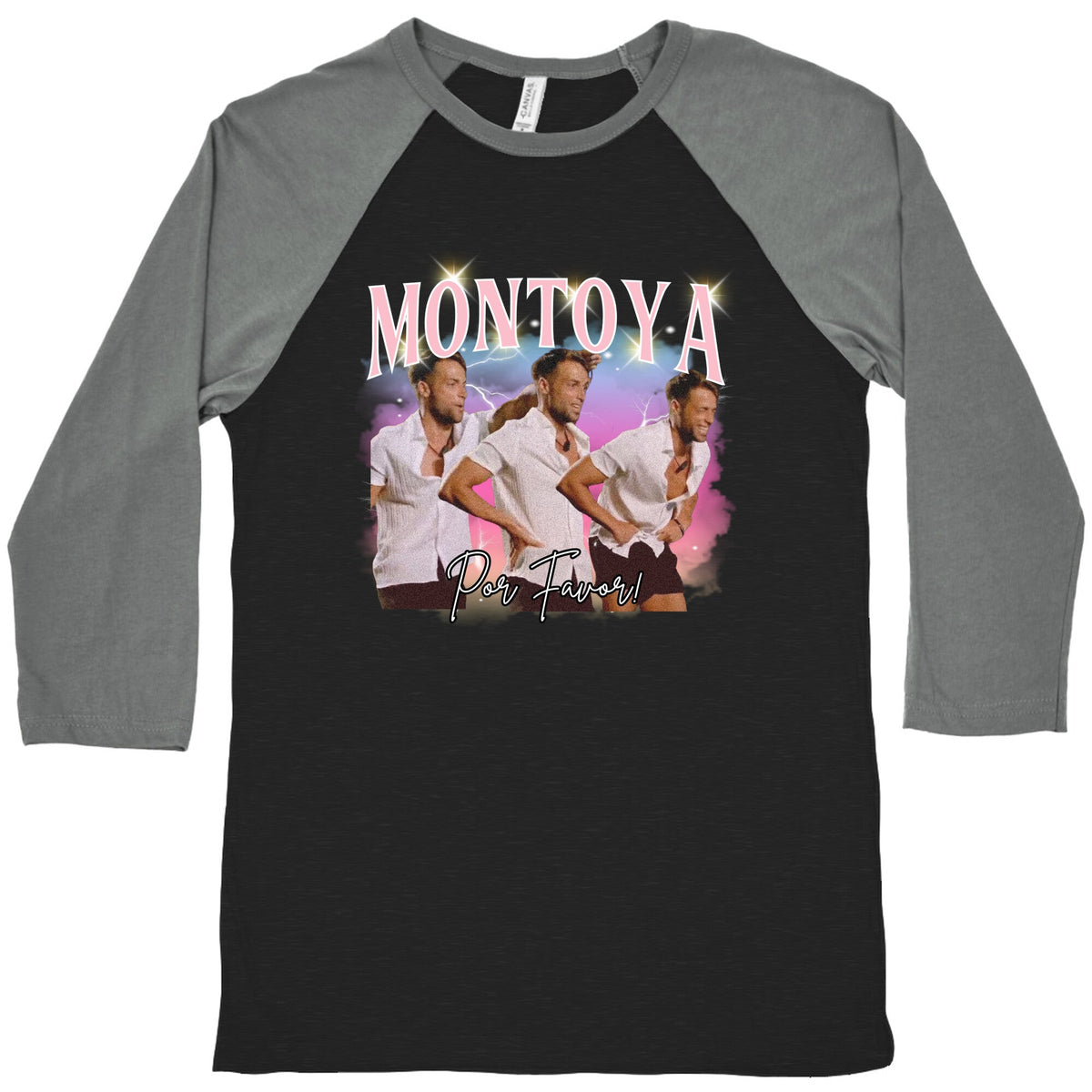 Montoya Por Favor Baseball Tee Unisex